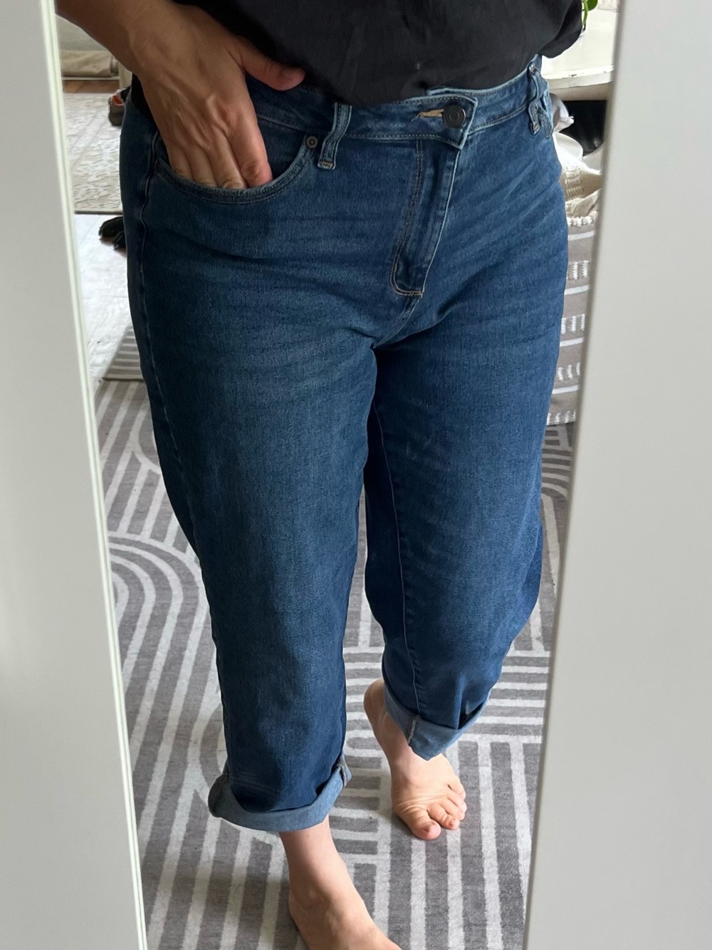 Sonoma Dark Blue Boyfriend Jeans